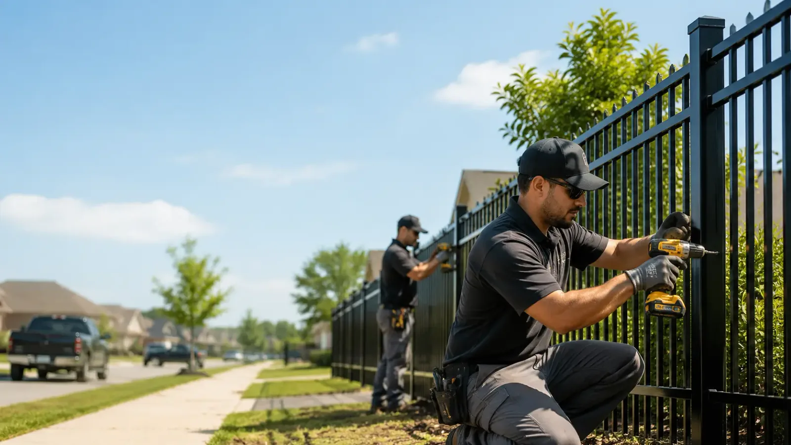 Metal Fence Installation in Briggsville, WI